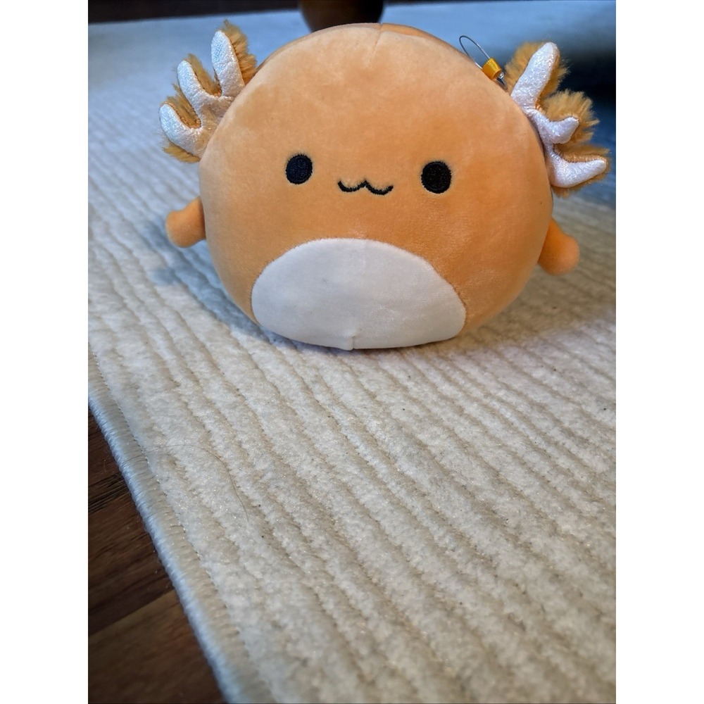 NWT Squishmallow 5" Nico The Orange Axolotl HTF - FAST US Ship